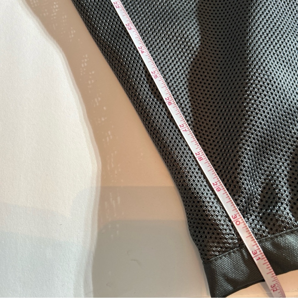 Black Mesh Fabric Material